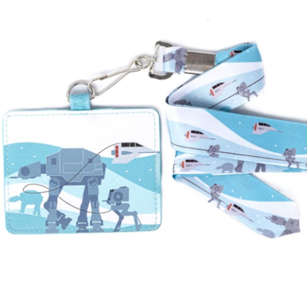 Loungefly Star Wars Lanyard Empire 40th Anniversary ID Cardholder